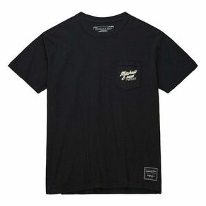 T-shirt Mitchell & Ness Branded M&N Graphic Pocket Tee black kép