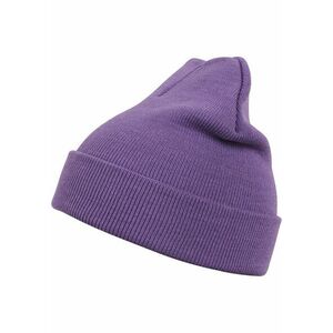 Urban Classics Beanie Basic Flap purple kép