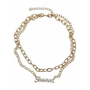 Urban Classics Diamond Zodiac Golden Necklace taurus kép