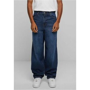 Urban Classics Heavy Ounce Baggy Fit Jeans new dark blue washed kép