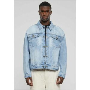 Urban Classics Heavy Ounce Boxy Denim Jacket new light blue washed kép