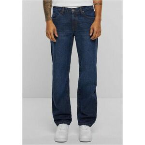 Urban Classics Heavy Ounce Straight Fit Jeans new dark blue washed kép