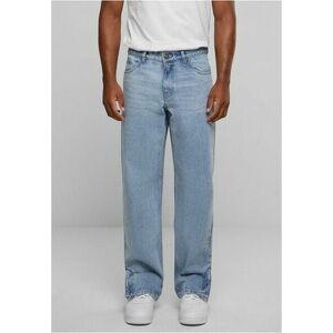 Urban Classics Heavy Ounce Straight Fit Zipped Jeans new light blue washed kép