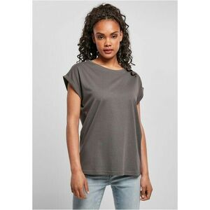 Urban Classics Ladies Extended Shoulder Tee darkshadow kép