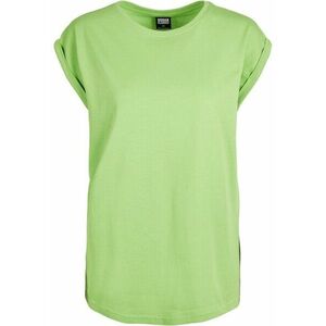 Urban Classics Ladies Extended Shoulder Tee ghostgreen kép