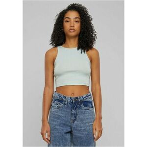 Urban Classics Ladies Organic Cropped Rib Top frostmint kép