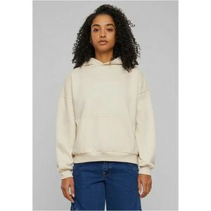 Urban Classics Ladies Organic Oversized Hoody whitesand kép