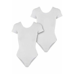 Urban Classics Ladies Organic Stretch Jersey Body 2-Pack white+white kép