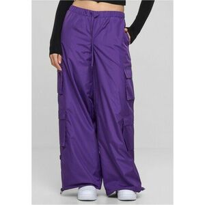 Urban Classics Ladies Ripstop Double Cargo Pants realviolet kép