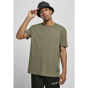 Urban Classics Oversize Melange Tee darkgreen melange kép