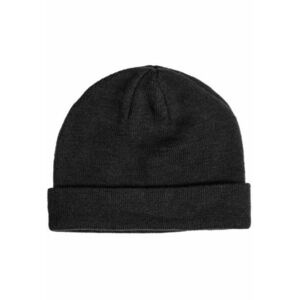 Urban Classics Short Cuff Knit Beanie black kép