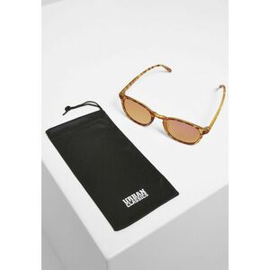 Urban Classics Sunglasses Arthur UC brown leo/rosé kép