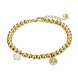 Marc Malone Marc Malone Aranyozott gyöngy karkötő Layla Gold Bracelet MCB23015G kép