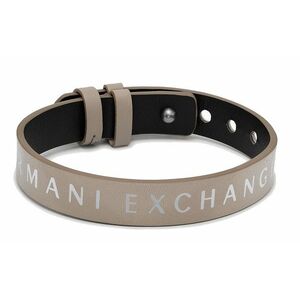 Armani Exchange Armani Exchange Stílusos férfi bőr karkötő AXG0108040 kép