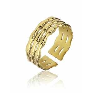 Marc Malone Marc Malone Nyitott aranyozott gyűrű Raelynn Gold Ring MCR23008G kép