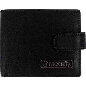 Meatfly Meatfly Férfi bőr pénztárca Nathan Premium Black kép