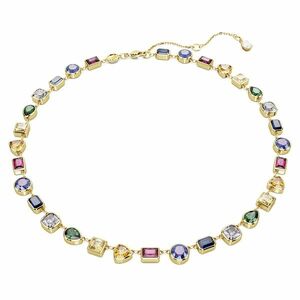 Swarovski Swarovski Aranyozott nyaklánc színes kristályokkal Stilla 5662915 kép