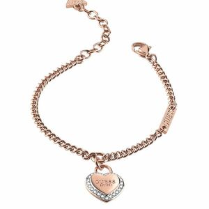 Guess Guess Divatos aranyozott karkötő Fine Heart JUBB01422JWRG 17-21 cm - L kép