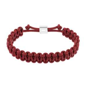 Tommy Hilfiger Tommy Hilfiger Piros paracord karkötő Braided 2790494 kép