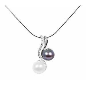 JwL Luxury Pearls JwL Luxury Pearls Gyöngy nyaklánc 3 az 1-ben JL0540 (lánc, medál, medál) kép