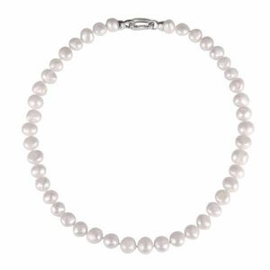 JwL Luxury Pearls JwL Luxury Pearls Gyöngy nyaklánc barokk gyöngyökből és cirkónium kövekkel JL0597 kép