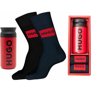 Hugo Boss Hugo Boss Férfi ajándékkészlet HUGO - zokni és termosz 50502012-960 40-46 kép