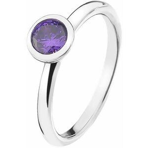 Hot Diamonds Hot Diamonds Ezüst gyűrű Emozioni Scintilla Violet Spirituality ER021 56 mm kép