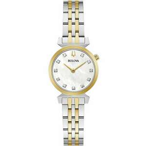 Bulova 98P202 Regatta diamond watch (11) ladies 24mm 3ATM kép