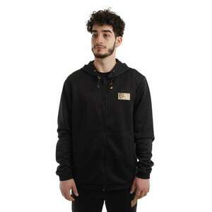 Emporio EA7 Vonat Gold Label M kapucnis pulóver Fz Double 6LPM31PJHXZ01200 Férfi Fekete M kép