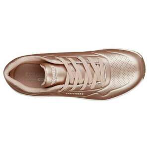 Skechers Uno- Rose Bold női fűzős sneaker cipő rózsaszín-arany 73691-RSGD kép