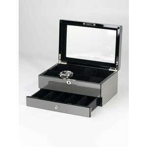 Rothenschild Watch Box RS-2268-8CA for 8 Watches carbon kép