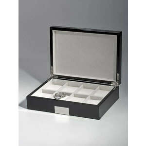 Rothenschild Watch Box RS-2022-8BL for 8 Watches Black kép