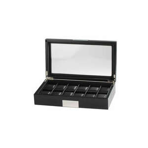 Rothenschild watch box RS-2350-12BL for 12 watches black kép