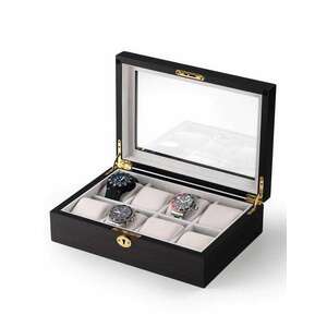 Rothenschild Watch Box RS-2105-8E for 8 Watches Ebony kép