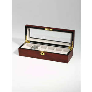 Rothenschild Watch Box RS-1087-6C for 6 Watches Cherry kép