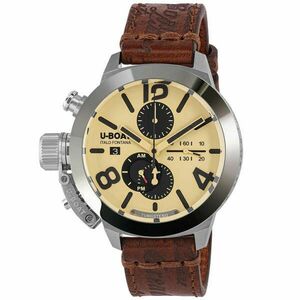 U-Boat 9568 Classico 45 mm Tungsteno CAS 2 Mens Watch 10ATM kép