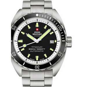 Swiss Military SMA34100.02 Diver Titanium Automatic 42mm 30ATM kép