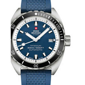 Swiss Military SMA34100.09 Diver Titanium Automatic 42mm 30ATM kép