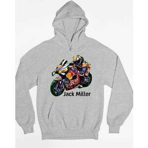 Jack Miller motorversenyző pulóver - egyedi mintás, 4 színben, 5 méretben kép