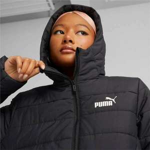 Puma Női Dzseki ESS Hooded Padded Jacket Puma Black 848940-01 kép