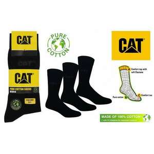 Caterpillar Zokni CAT AV883 3-pack Pamut zokni Bl-00303 kép