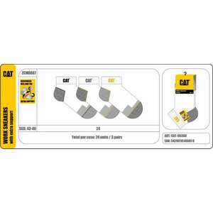 Caterpillar Zokni CAT ZCM0887 3-pack rövid munkazokni CAT-00308 kép