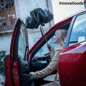 Fordított záródású összecsukható esernyő LED-del Folbrella InnovaGoods kép