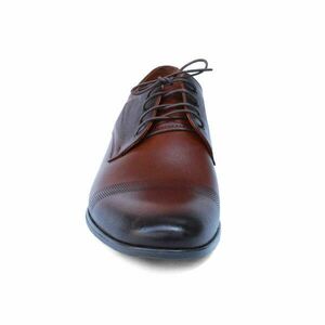 Lavaggio férfi elegáns bőr félcipő 385-B3 barna 05841 kép