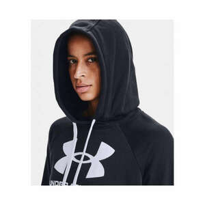 Under Armour Női Pulóver Rival Fleece Logo Hoodie 1356318-001 kép