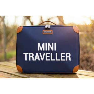 CHILDHOME - "Mini Traveller" Utazótáska - Sötétkék-Fehér kép