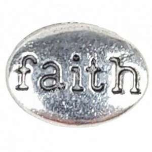 Mini charm, faith, 9 mm kép