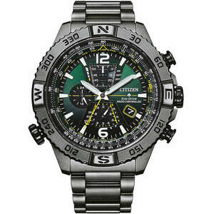 Citizen AT8227-56X Promaster-The Pilot Radio-Controlled Eco-Drive 48mm kép