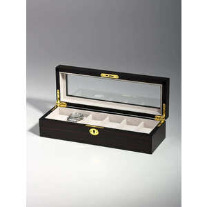 Rothenschild Watch Box RS-1087-6E for 6 Watches Ebony kép