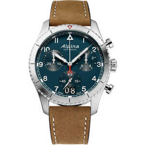 Alpina AL-372NW4S26 Startimer Pilot Chronograph Mens Watch 41mm kép